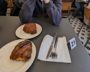 Croissants at À la Lo in Stockholm