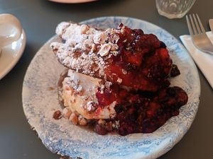 French toast at À la Lo in Stockholm