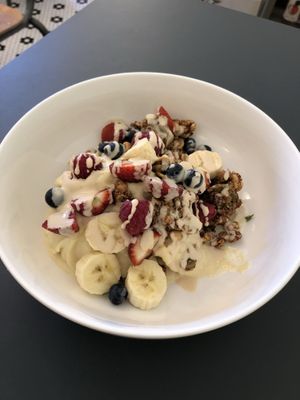 Frozen bananyoghurt at À la Lo in Stockholm