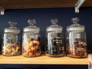 Vegan candies at La Station in Paris