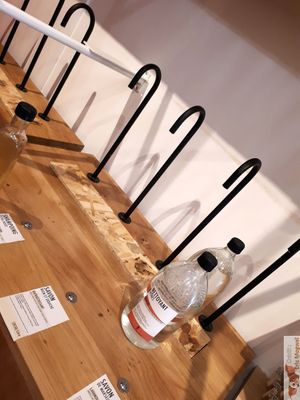 Liquid distributor at La Station in Paris