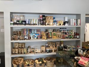 Notice the books on the shelf :) at WholeLifeGo in Calgary