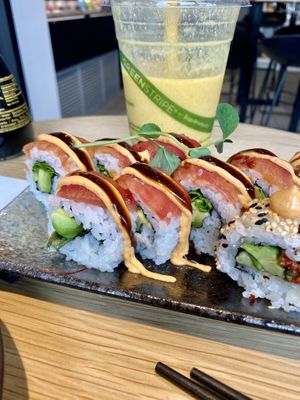 Red roll   at WholeLifeGo in Calgary