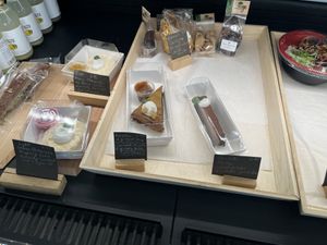 Cheesecakes, cakes and dried fruit  at WholeLifeGo in Calgary