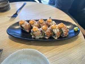 Fire roll   at WholeLifeGo in Calgary