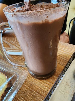 Milo dinosaur at Simply Veggie in Jakarta