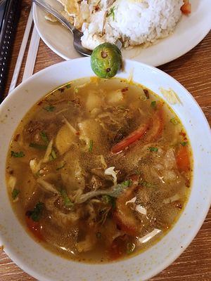 Soto bening (minggu/sunday only) at Simply Veggie in Jakarta