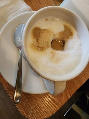 Cappuccino at Simply Veggie in Jakarta