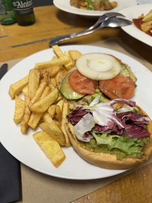 Hamburguesa  at El Acebo in Oviedo