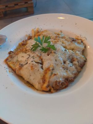 Vegan Lasagna at Sendyani Vegan Cafe in Jounieh