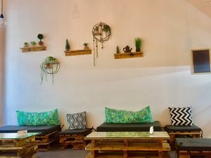 Cute decor  at Sendyani Vegan Cafe in Jounieh