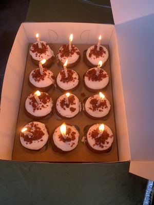 Special order Red Velvet vegan!  at Buttercups Cupcakes in Shreveport