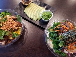 All Vegan at Poke River in Evansville