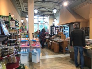 Inside store 2 at EkoPlaza in Leiden