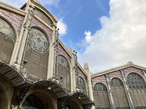 Market exterior at Mercado Central de Valencia in Valencia
