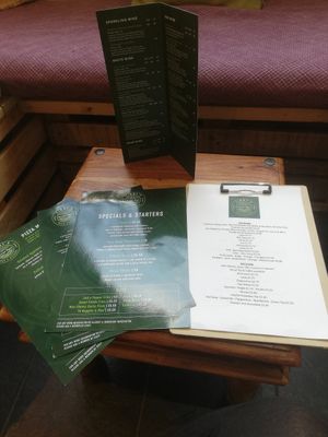 Menus at Timmy's Bar & Kitchen in Carlisle