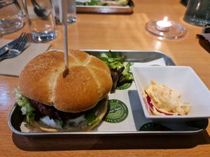 French burger at Timmy's Bar & Kitchen in Carlisle