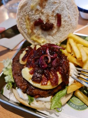 French burger at Timmy's Bar & Kitchen in Carlisle