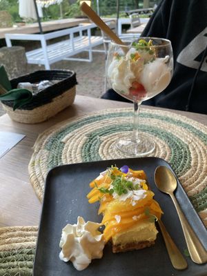 Dessert at Buitenplaats De Houtmaat in Hengelo