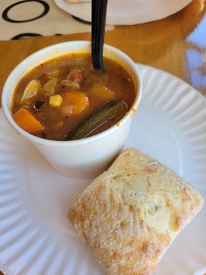  at New England Soup Factory of Salem in Salem