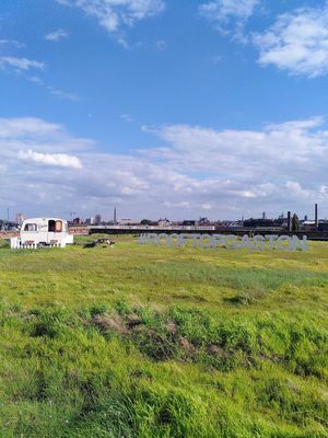 The amazing view from the rooftop at Gaston in Ghent