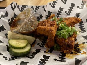 Togarashi tofu bites  at ima - Midtown in Detroit