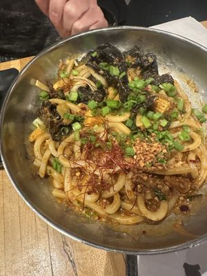 Schezwan yaki udon  at ima - Midtown in Detroit