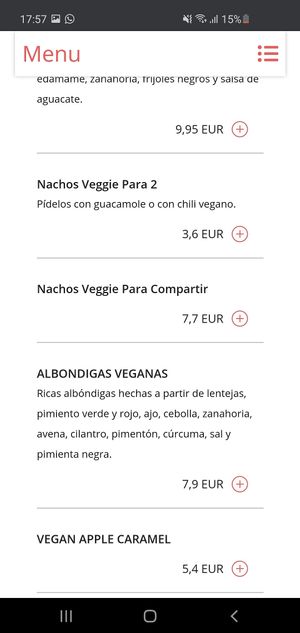 Carta at Duake City Coffee Bar in Navalcarnero