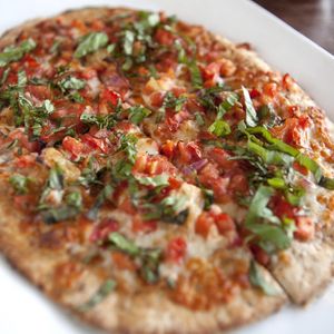 vegan pizza at Pizza Fusion in Fort Myers