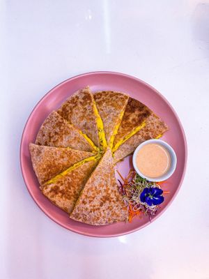 Spiced Quesadilla at Kindred Cafe in Davao City