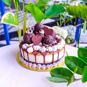 Frosted Snickers Cake at Kindred Cafe in Davao City