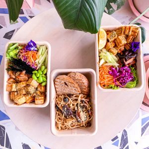 Take-away meals at Kindred Cafe in Davao City