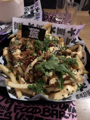 Costillas con patatas  at Vegan Junk Food Bar - El Born in Barcelona