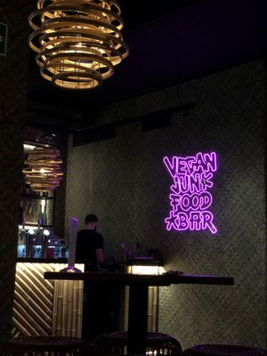 Decoración  at Vegan Junk Food Bar - El Born in Barcelona