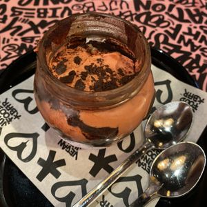 Pinky Tiramisu (6,50€) at Vegan Junk Food Bar - El Born in Barcelona