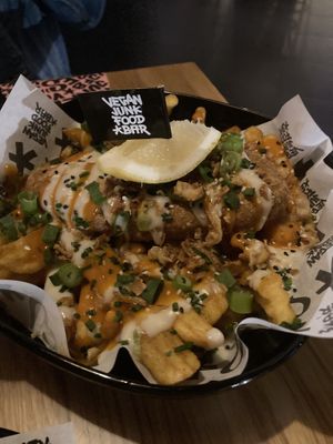 Fizz and Chipz at Vegan Junk Food Bar - El Born in Barcelona