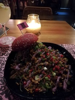 Royal Beastie Schawarma at Vegan Junk Food Bar - El Born in Barcelona