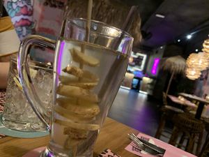 Ginger tea - fantastic at Vegan Junk Food Bar - El Born in Barcelona