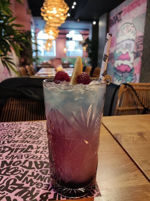 Tipsy unicorn at Vegan Junk Food Bar - El Born in Barcelona