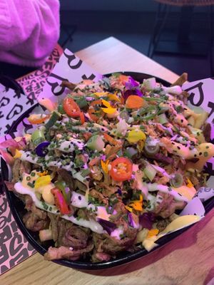   at Vegan Junk Food Bar - El Born in Barcelona