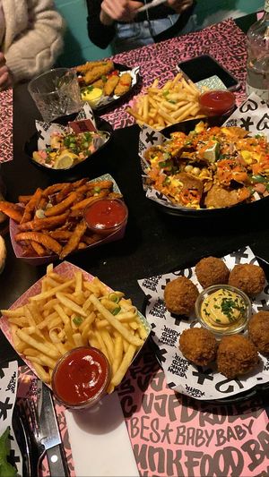   at Vegan Junk Food Bar - El Born in Barcelona