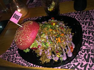   at Vegan Junk Food Bar - El Born in Barcelona