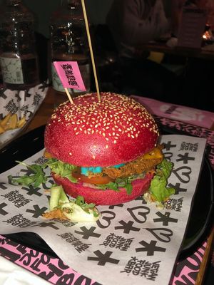   at Vegan Junk Food Bar - El Born in Barcelona