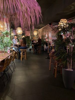 Bar at Vegan Junk Food Bar - El Born in Barcelona