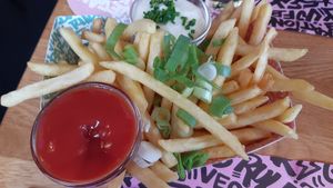 fries at Vegan Junk Food Bar - El Born in Barcelona