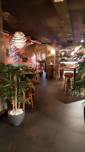 interior at Vegan Junk Food Bar - El Born in Barcelona
