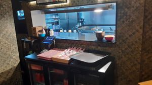 Kitchen at Vegan Junk Food Bar - El Born in Barcelona