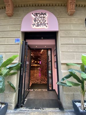   at Vegan Junk Food Bar - El Born in Barcelona