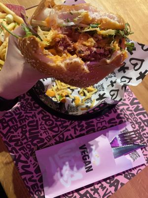   at Vegan Junk Food Bar - El Born in Barcelona