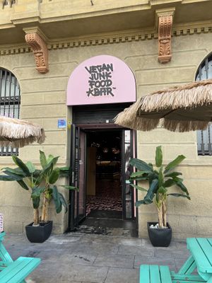   at Vegan Junk Food Bar - El Born in Barcelona